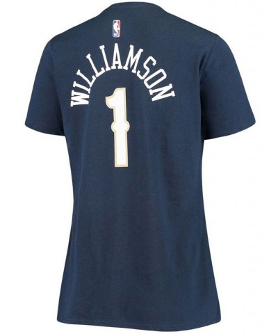 Women's Zion Williamson Navy New Orleans Pelicans Name & Number Performance T-shirt Navy $20.00 Tops