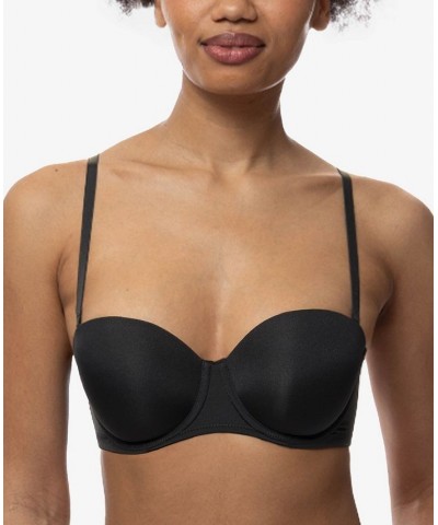 Women's Michelle Strapless Light Padded Bra D17193MI033 Black $15.91 Bras