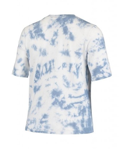 Women's Royal Seattle Seahawks Team Spirit Tie-Dye T-shirt Royal $27.49 Tops